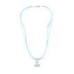 Rumpf Ketting Satijn gekleurd met Tutu Hanger blauw