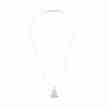 Rumpf Ketting Satijn gekleurd met Tutu Hanger roze