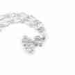 Rumpf armband met tutu hanger messing sluiting 