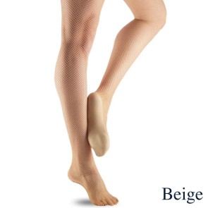 Alista Dancer Basics Professionele fishnet panty dames beige