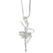 Alista Ballet Ketting van Ballerina Hanger met Strass B32068