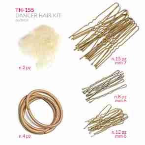 Techdance Danser Haar Kit - Blond TH-155