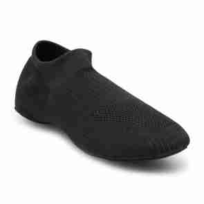 Rumpf 1582 AIRY Zwarte Jazzschoenen Elastische stof met splitzool