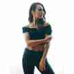 Capezio Knit Cropped Sweater black