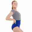 Capezio Knit Cropped Sweater grijs zijkant