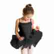 Capezio Meisjes Tutu Balletpakje met Ruche Hals 11307C zwart